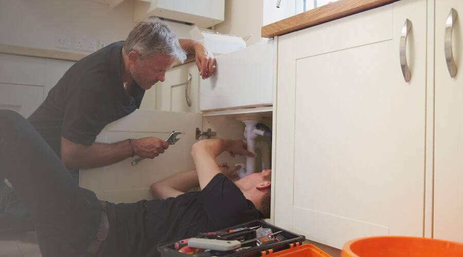 Professional burst pipe repair services in Welch, TX